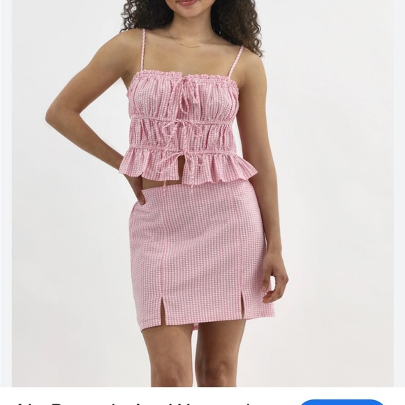 Pink Gingham Set - Picture 4 of 5